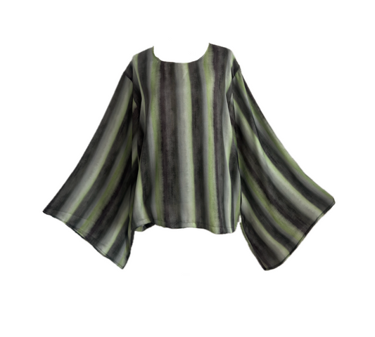 Top Coloré Vert
