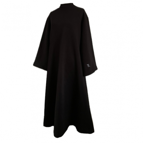Abaya hiver noir